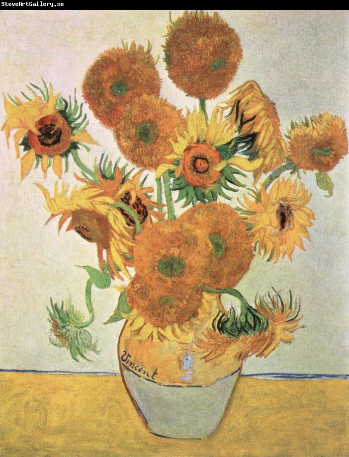 Vincent Van Gogh sun flowers
